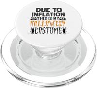 Due to Inflation This is My Funny Halloween Costume PopSockets PopGrip for MagSafe