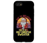 Due to Inflation This Is My Ugly Christmas Annoyed Santa Case for iPhone SE (2020) / 7/8