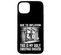 Due To Inflation This Is My Ugly Christmas Outfit Men Women Case for iPhone 15 Plus