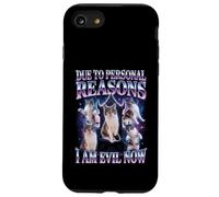 Due To Personal Reasons I Am Evil Now Cat Humor Case for iPhone SE (2020) / 7/8