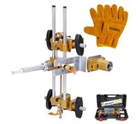 DUEBEL Door Lock Hole Opener Kit for Installing Doors Lock Mortiser Kit for Wooden Door Lock Jig Mortising Machine Door Lock Installation Kit Jig Mortise Machine Door Hinge Jig Mortise Jig Kit