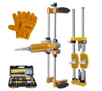 DUEBEL Door Lock Hole Opener Kit for Installing Doors Lock Mortiser Kit for Wooden Door Lock Jig Mortising Machine Door Lock Installation Kit Jig Mortise Machine Door Hinge Jig + Lock Tongue Opener