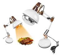 DUEBEL Food Warmer: Portable Food Warmer for Catering, Buffet and Parties - Ideal for Restaurants, Holidays and Food Stands (White)
