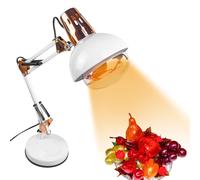 DUEBEL Heating Lamp for Candy, Lollipops Making Tool, Affordable Isomalt Heating Tool for Sugar Art Begginers, Candy Maker, Baker, Confectioner, White & Gold Plating