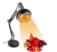 DUEBEL Hot Lamp for Candy Making - Affordable Candy Heater Perfect for Beginners in Sugar Art, Baking and Confectionery - Black and Silver Plated