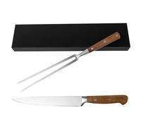 DUEBEL Kitchen Knife Set Chef Knife Set Professional Carving Knife Meat Fork Carving Set Steak Fork and Knife Set of 2