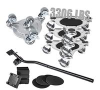 DUEBEL Lifter Furniture Sliders for Hardwood Floors Jack Furniture Dolly Appliance Dolly for Moving Pads Furniture Movers Sliders 3306LBS 1500KG