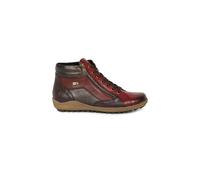 Remonte R1458-35 Ladies Red Ankle Boots Colour: Red, Size: EU 41 / UK