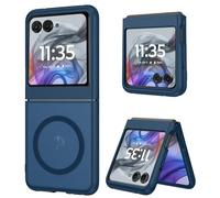 DUEDUE for Motorola Moto Razr 2025/2024 Magnetic Case, Moto Razr 60/50 Case [Compatible with MagSafe], Anti-Scratch Shockproof Protective Phone Case for Motorola Razr 2025/2024/60/50 6.9", Blue