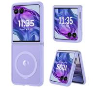 DUEDUE - Magnetic Case for Motorola Razr Plus 2026/2025/2024, Moto Razr 50 Ultra 5G, Shockproof Protective Case for Motorola Razr+ Plus 2026/2025/2024/Moto Razr 50 Ultra, Purple