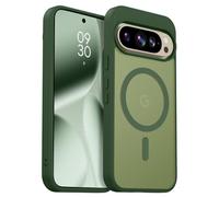DUEDUE Magnetic for Google Pixel 10/Pixel 10 Pro Case, Compatible with MagSafe/Pixelsnap, 12 FT Military-Grade Drop Protection, Slim Translucent Back Case for Google Pixel 10/Pixel 10 Pro 6.3", Green
