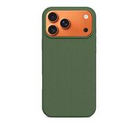 DUEDUE Magnetic for iPhone 17 Pro Max TechWoven Case, Wireless Charging Compatible, Scratch Resistant Back, Slim Shockproof Protective Phone Case for iPhone 17 Pro Max 6.9", Green
