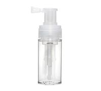 Duehut 110ml Powder Spray Bottle Portable Detachable Travel Spray Bottle Plastic Powder Sprayer Bottles Container PET Cosmetics BottleRefillable Hair Fiber Applicator for Home Barber Shop