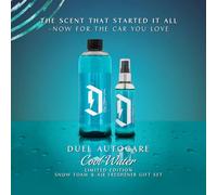 Duel Autocare Cool Water Air Freshener & Snow Foam Set