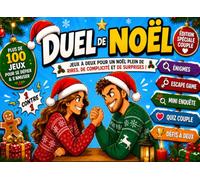 Duel de Noël pour Couples: Jeux à Deux 1 Contre 1 - Énigmes, Escape Games, Mini-Enquêtes et Défis pour Rire et Partager un Noël Inoubliable - Idée Cadeau pour un Couple