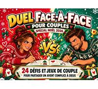 Duel Face-à-Face pour Couples: Spécial Noël 2026 - 24 défis et jeux de couple pour partager un Avent complice à deux