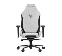 Duelhawk Storm Grey Fabric Gaming Chair