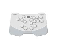 Duelpad Zen16 Leverless Controller Arcade Stick, Aluminium Alloy All-Button Arcade Controller for PS4/PS3/PC/Switch/Steam, Arcade Fight Stick with SOCD/Custom RGB/Turbo/Hot-Swap/Low-Profile Switch