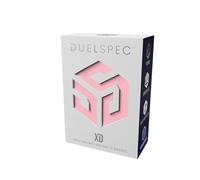 DuelSpec XD Premium TCG Card Sleeves - Fairy Pink - 100 Pack Standard Size 66x91mm Matte Deck Protectors, Clear Front & Opaque Back, Tournament Grade Trading Card Sleeves for Standard Trading Cards