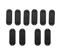 Duendhd 10Pcs 9V Battery Case Holder Cover Box Replacement for Active Guitar Pickup