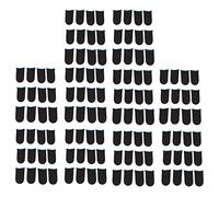 Duendhd 18-Pin Carbon Fiber Finger Sleeves for PUBG Mobile Games Contact Screen Finger Sleeves(120 Pcs)