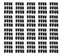 Duendhd 18-Pin Carbon Fiber Finger Sleeves for PUBG Mobile Games Contact Screen Finger Sleeves(240 Pcs)