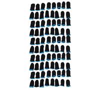 Duendhd 18-Pin Carbon Fiber Finger Sleeves for PUBG Mobile Games Press Screen Finger Sleeves(80 Pcs)