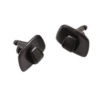 Duendhd 2Pcs Car Black ABS Interior Roof Hooks Clothes Hanger Hook Trim for V90 S90 XC40 XC60 XC90 2015-2020