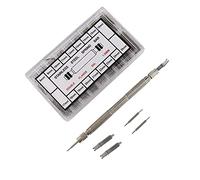 Duendhd 360 pcs 8-25 mm Stainless Steel Watches Spring + pins Watchband bar Spring Bar