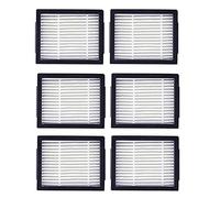 Duendhd 6Pcs Replacement Parts Hepa Filter for I3/I3+/I4/I7/I7+/E5/E6/E7 Replacement Parts Accessories for Robot Vacuum Cleaners