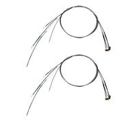 Duendhd 8X Set Steel Core E A D G Violin Strings for Full Size 4/4