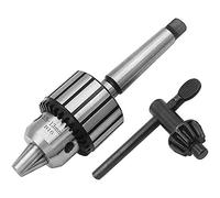 Duendhd Flat Tail Morse Cone MT2 B16 Morse Drill Chuck 0.5-13mm Heavy Duty Taper Arbor Milling Tool