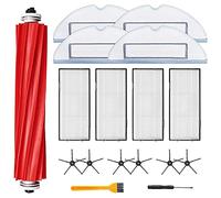 Duendhd Main Brushes Heap Filter Mop Pads for S7 S70 S7Max T7S T7S Plus Robot Vacuum Cleaner Parts Set of 17