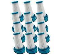 Duendhd Pack of 12 for Schwarz& HSV320J HSV420J HSV520J SVA420B SVA520B SVF11 Vacuum Cleaner HEPA Filter Parts