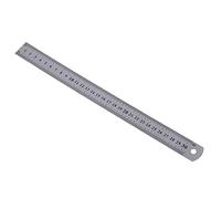 Duendhd Stainless Steel Ruler Measure Metric Function 30cm 12Inch