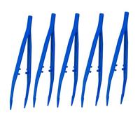 DUENYUANN Long Reptile Feeding Tongs Set 7 inch Aquarium Tweezers Reptile Feeding Tongs 5 Count