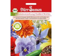 Dürr Samen Organic Flower Mix Edible Flowers for Balconies - 1 Pkg