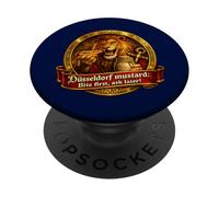 Düsseldorf Mustard and Bratwurst Proud Lion PopSockets Adhesive PopGrip