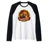 Düsseldorf Mustard and Bratwurst Proud Lion Raglan Baseball Tee