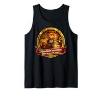 Düsseldorf Mustard and Bratwurst Proud Lion Tank Top