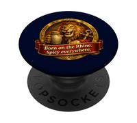 Düsseldorf Mustard Born on The Rhine Spicy Everywhere PopSockets Adhesive PopGrip