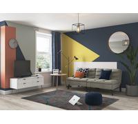 Duet 2-in-1 Sofa Bed 3 Seater Denim Blue