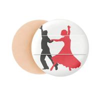 Duet Dance Social Dancing Dancer Air Cushion Makeup Foundation Sponge Powder Puff
