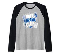 Duet Vocal Performance Stage Theater Ensemble Raglan Baseball Tee