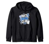 Duet Vocal Performance Stage Theater Ensemble Zip Hoodie