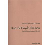 Duet with Haydn’s themes: Wk 181. treble recorder and organ.