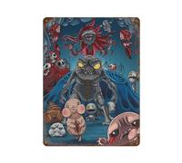 DUETFGBL Game The Binding of Isaac PosterWall Decor Art Metal Tin Poster Modern Bar Decorations40x30cm
