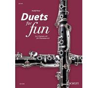 Duets for fun: Clarinets - Original Works from the Classical and Romantic eras - 2 clarinets in Bb - Sheet Music - Schott Music (ED 23346)