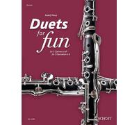 Duets for fun: Clarinets - Original Works from the Classical and Romantic eras - 2 clarinets in Bb - Sheet Music - Schott Music (ED 23346)