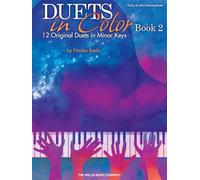 Duets in Color - Book 2. Piano Solo.: 12 Original Duets in Minor Keys: Early to Mid-Intermediate